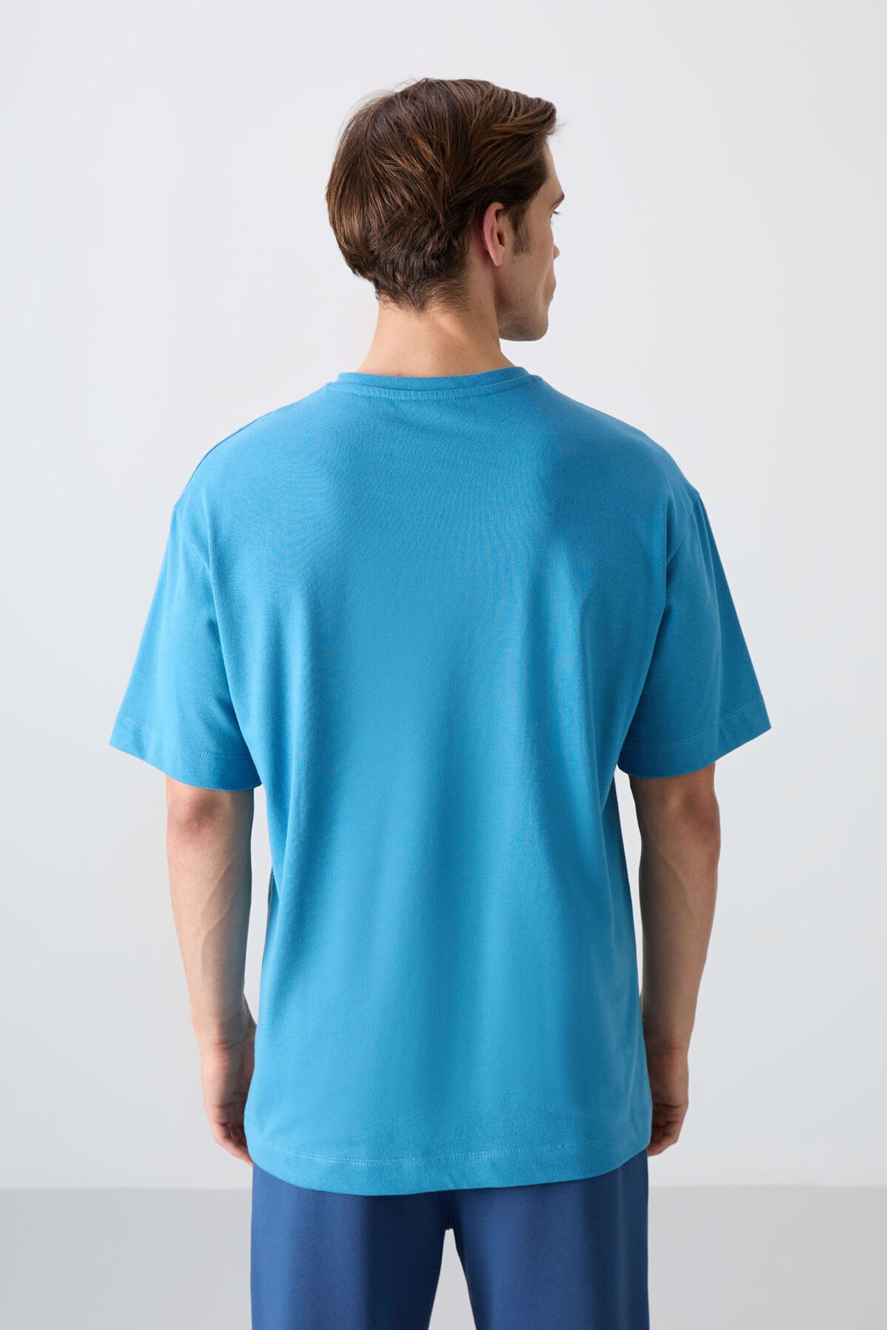 TOMMY Oversized Printed Logo Crew Neck T-Shirt 5