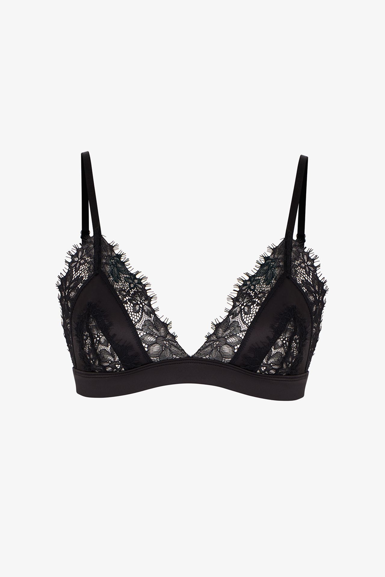 PENTI Satin Mini Triangle Bra 5