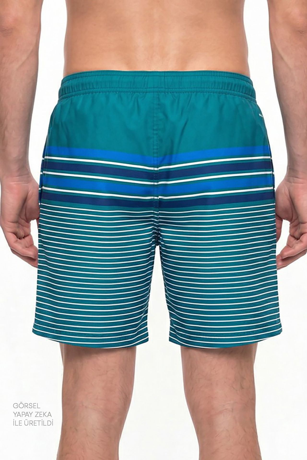 PENTI Men's Royal Court Striped Shorts 2