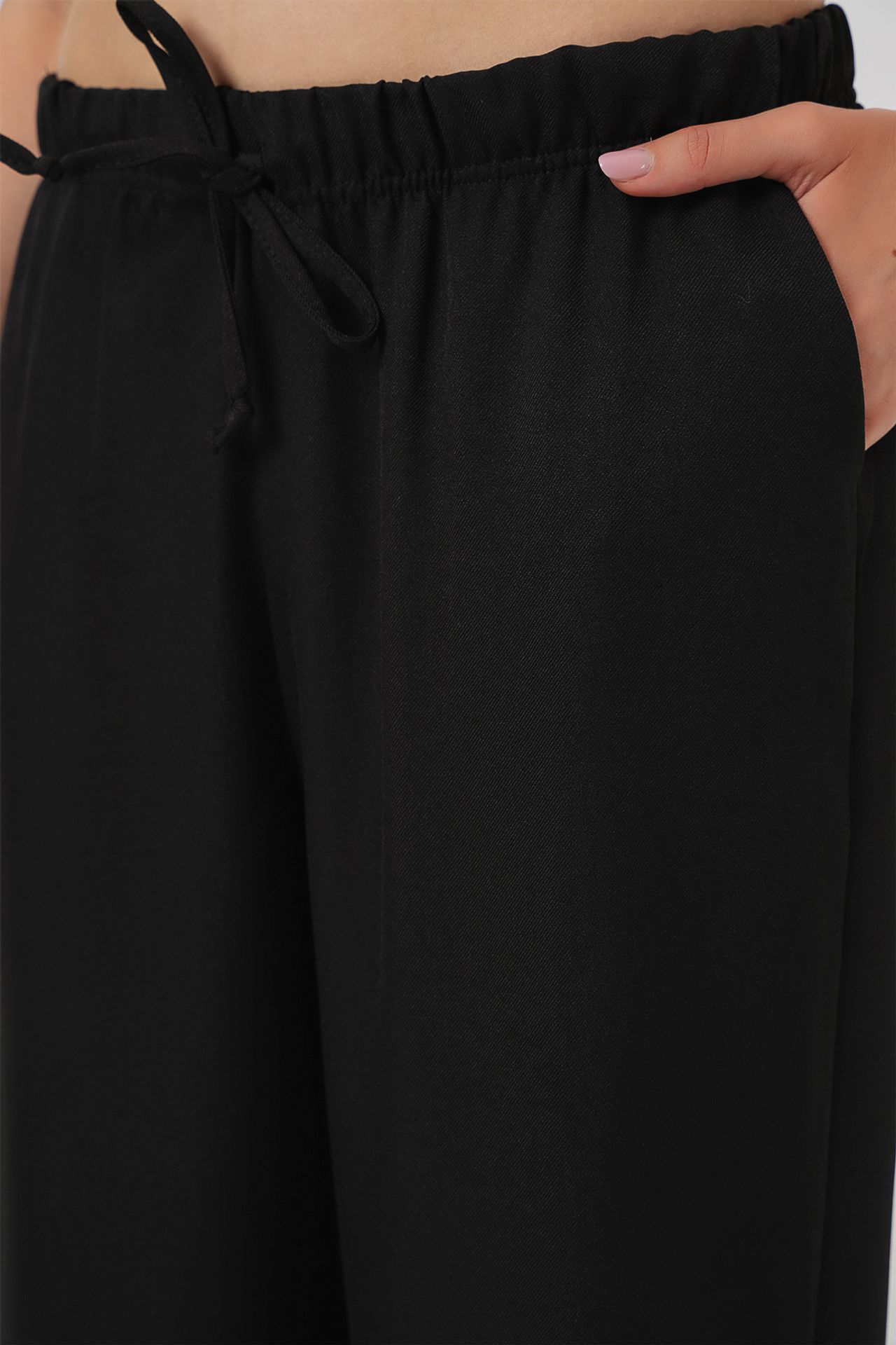 BDART Wide Leg Relaxed Pants with Drawstring 5