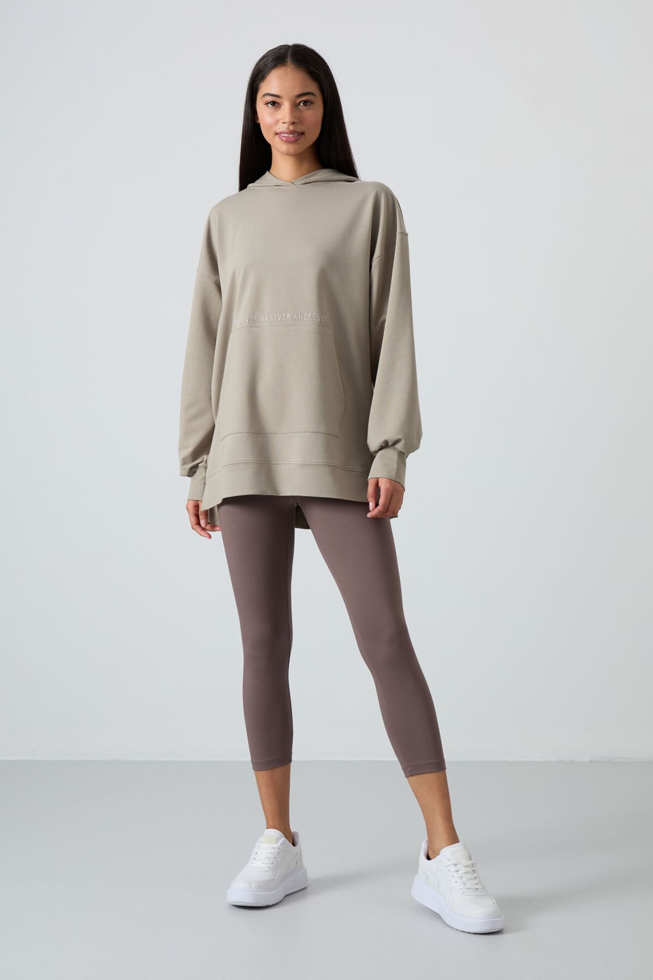 TOMMY Oversized Printed Hooded Sweatshirt 2