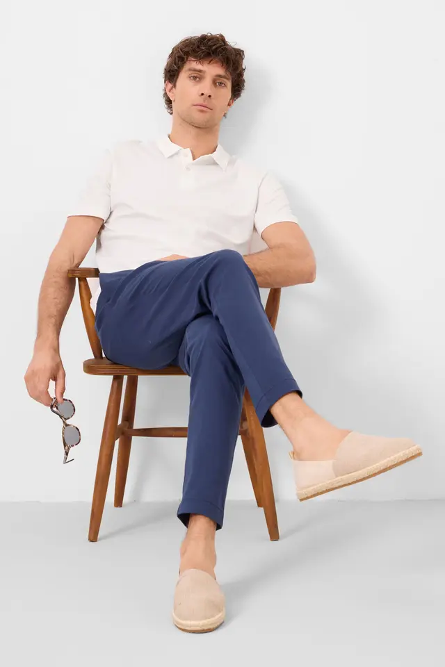 TOMMY Men's Straight-leg Gabardine Chinos