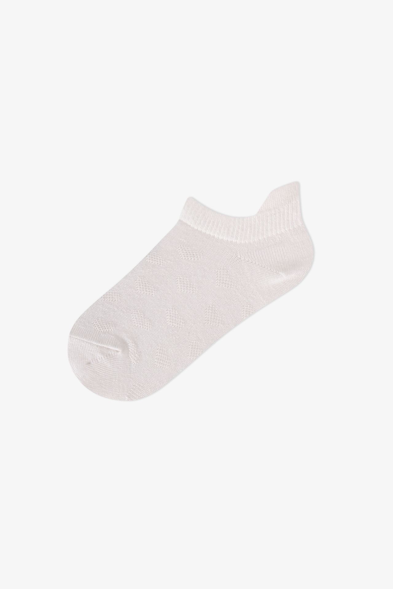 PENTI Girls' Puff Hearts Ankle Socks 2