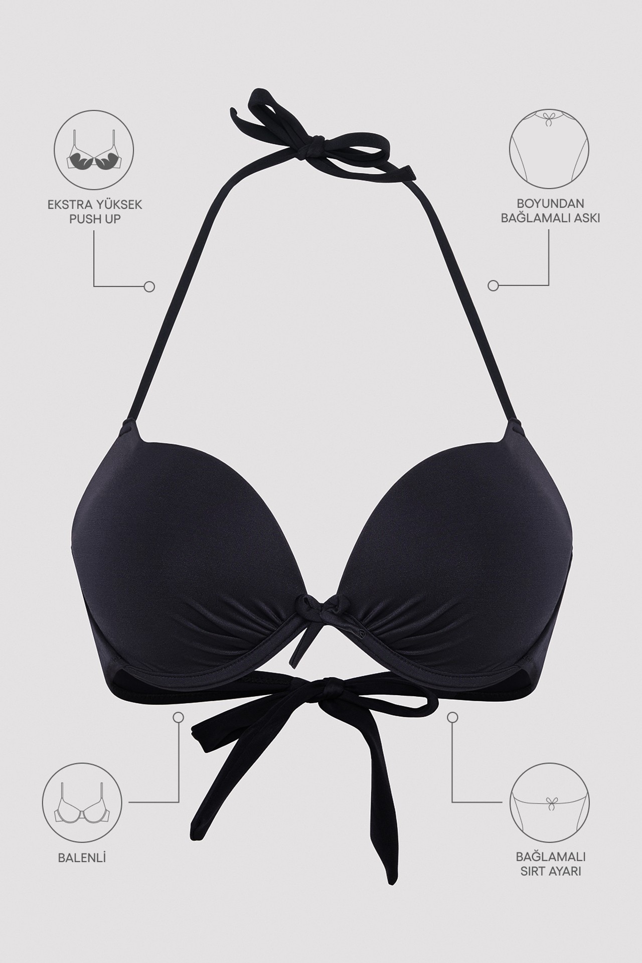 PENTI Push Up Bikini Top 6
