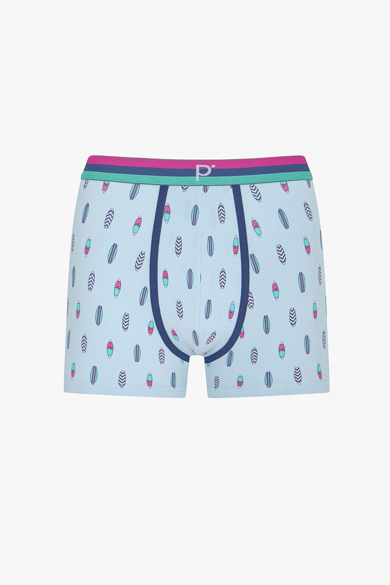 PENTI Men's Tropic Mix Sea Pattern 3-Pack Boxers 3