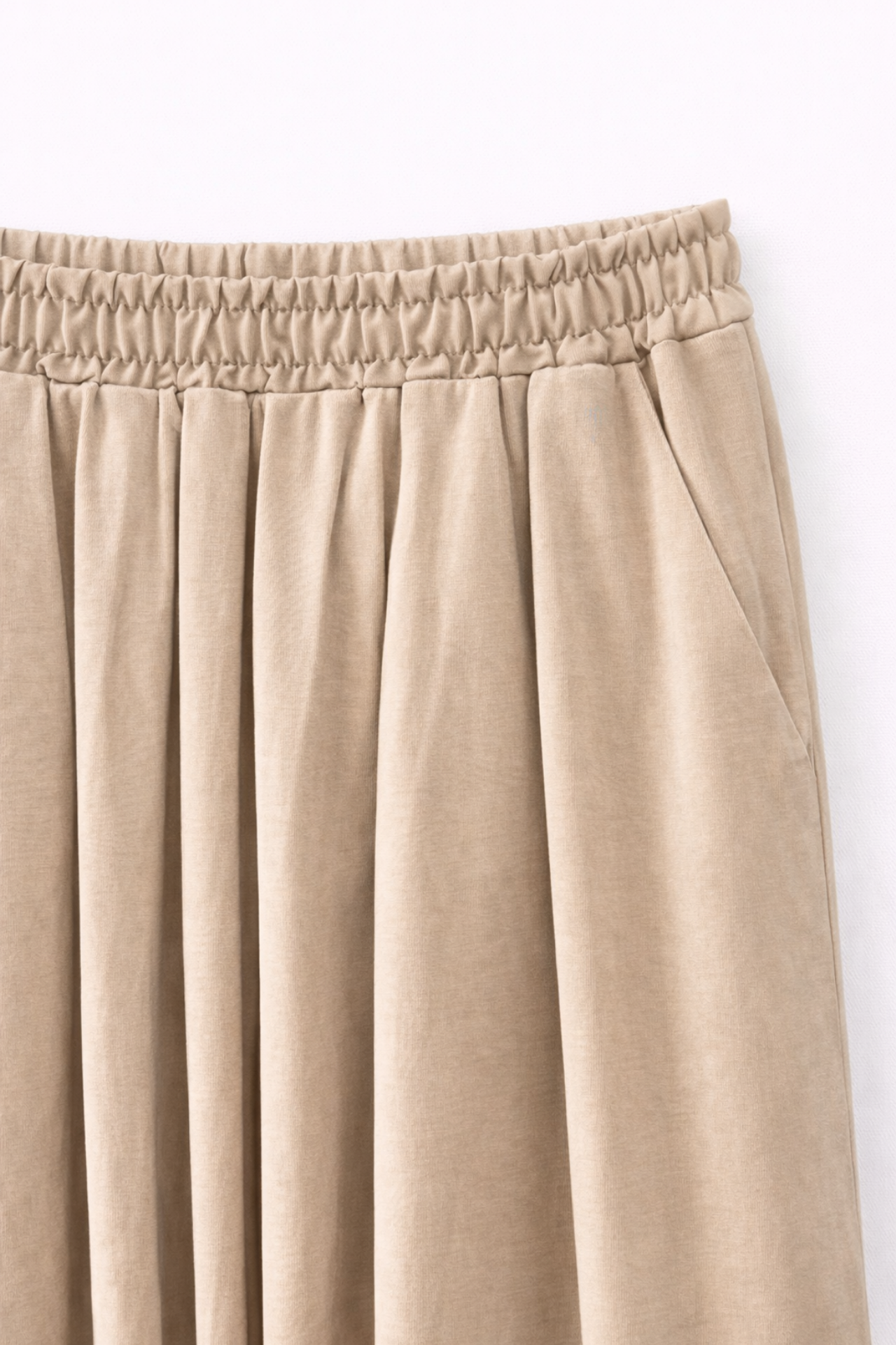 Mixray High Waist Maxi Skirt with Drawstring Waist 3