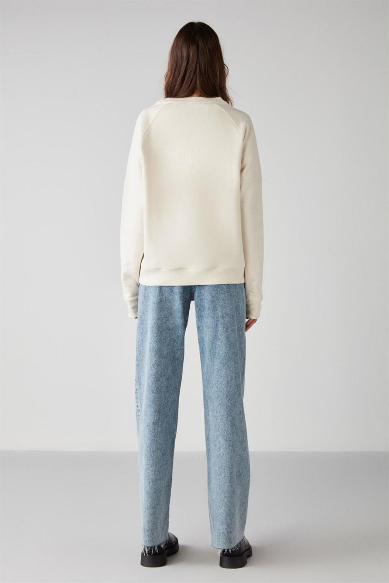 GRIMELANGE Crew Neck Printed Sweatshirt 5