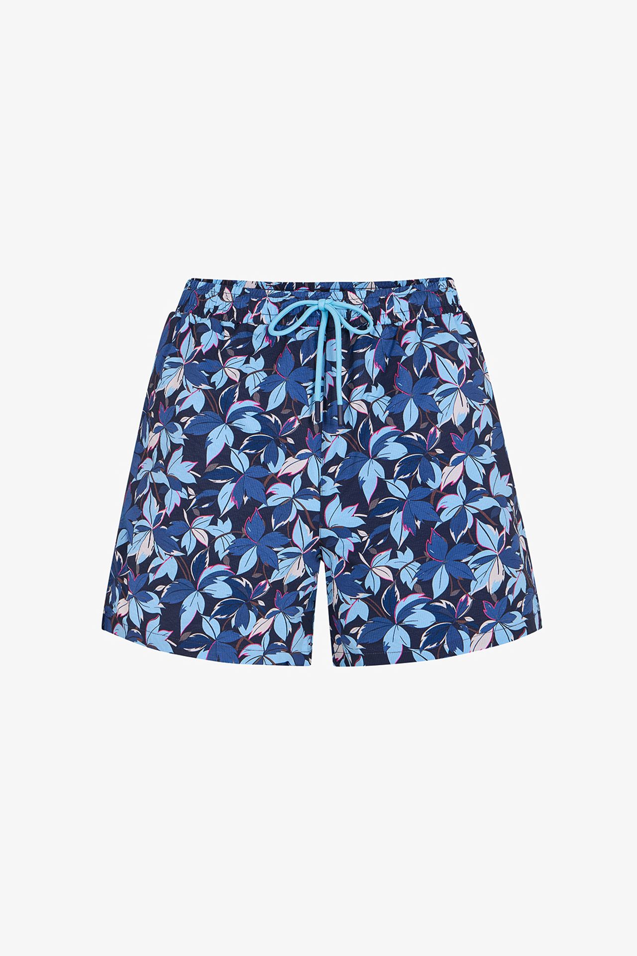 PENTI Men's Surf View Leaf Print Swim Shorts 4