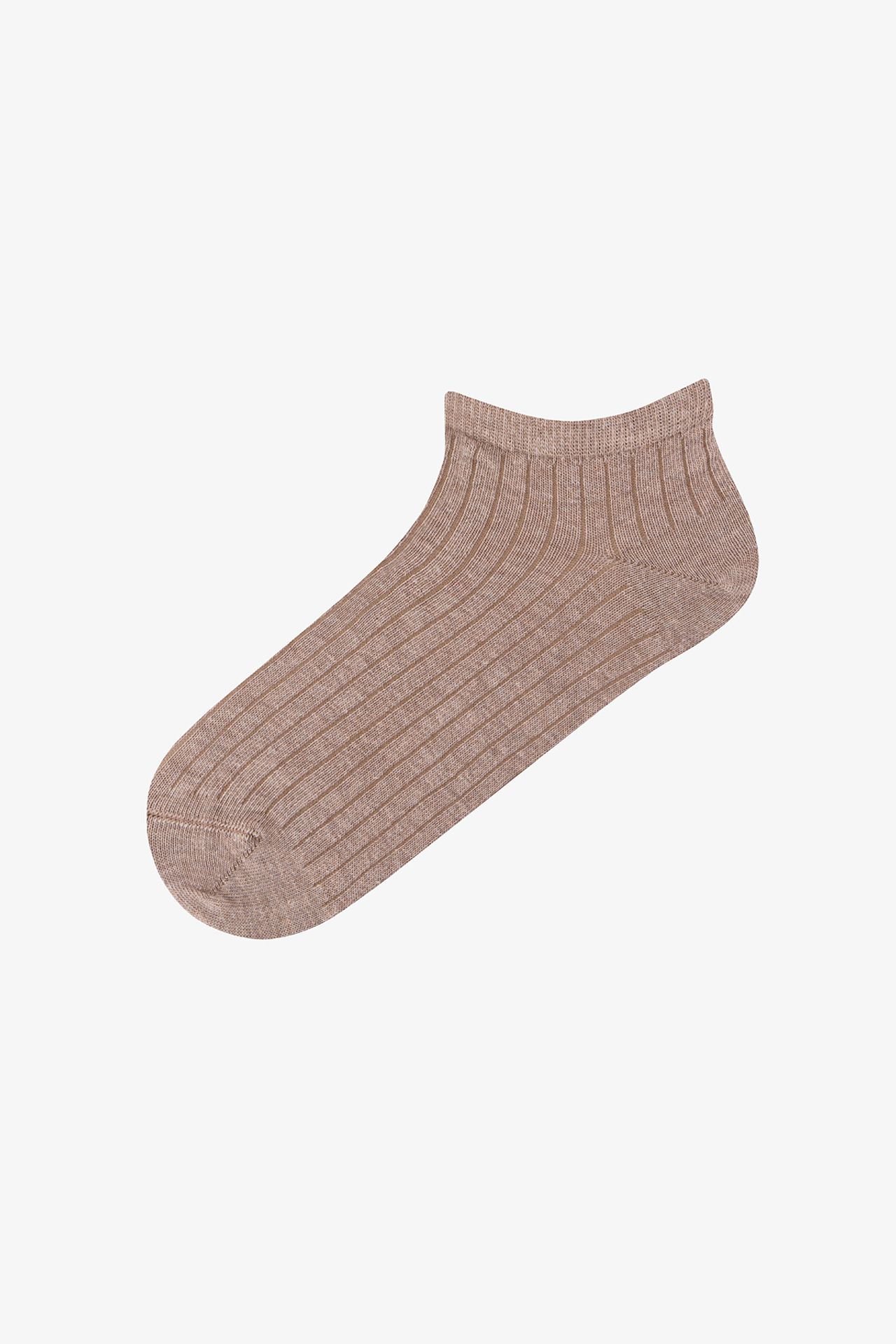 PENTI Nature Ribbed Jacquard Pair Ankle Socks 6