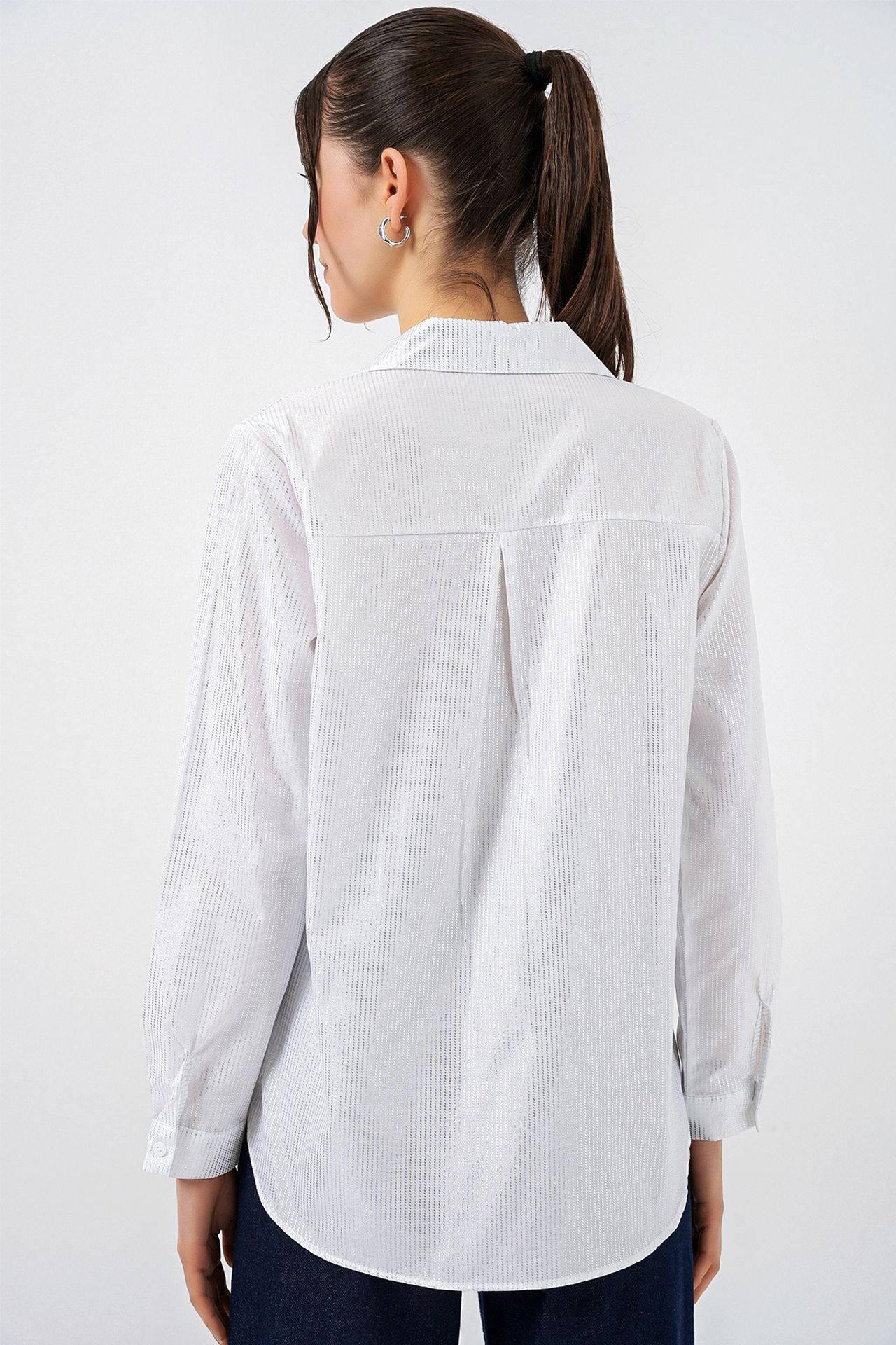 BDART Oversized Abstract Print Button-Front Shirt 5