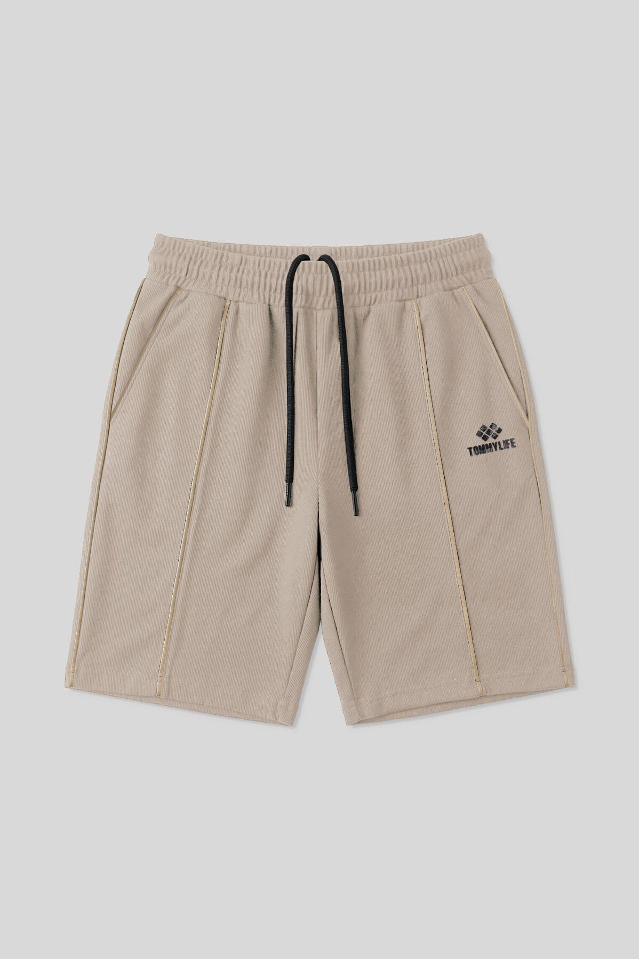 TOMMY Men's Mid Waist Wide Leg Shorts 2