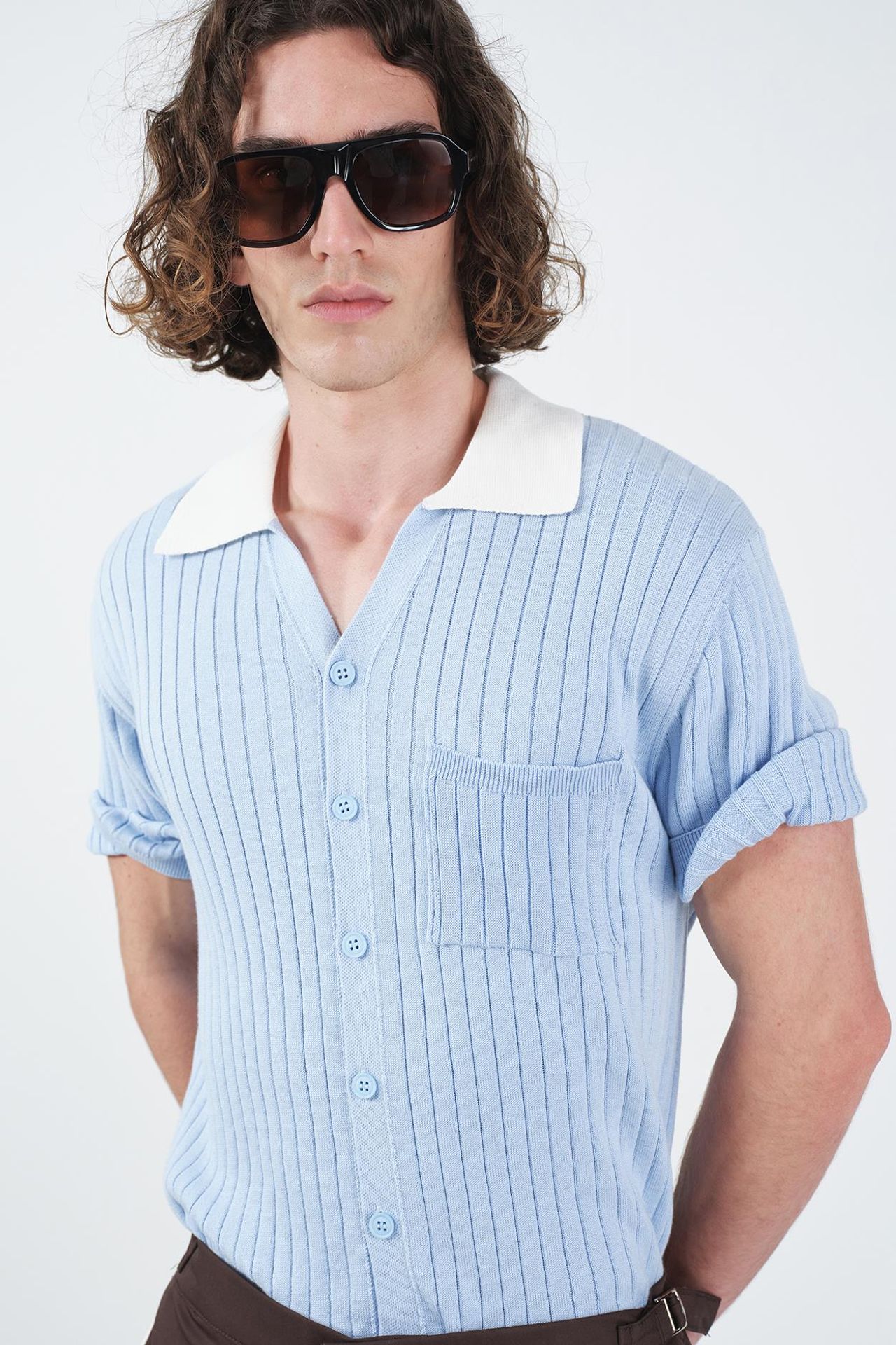 GIESTO Men's Cotton Shirt