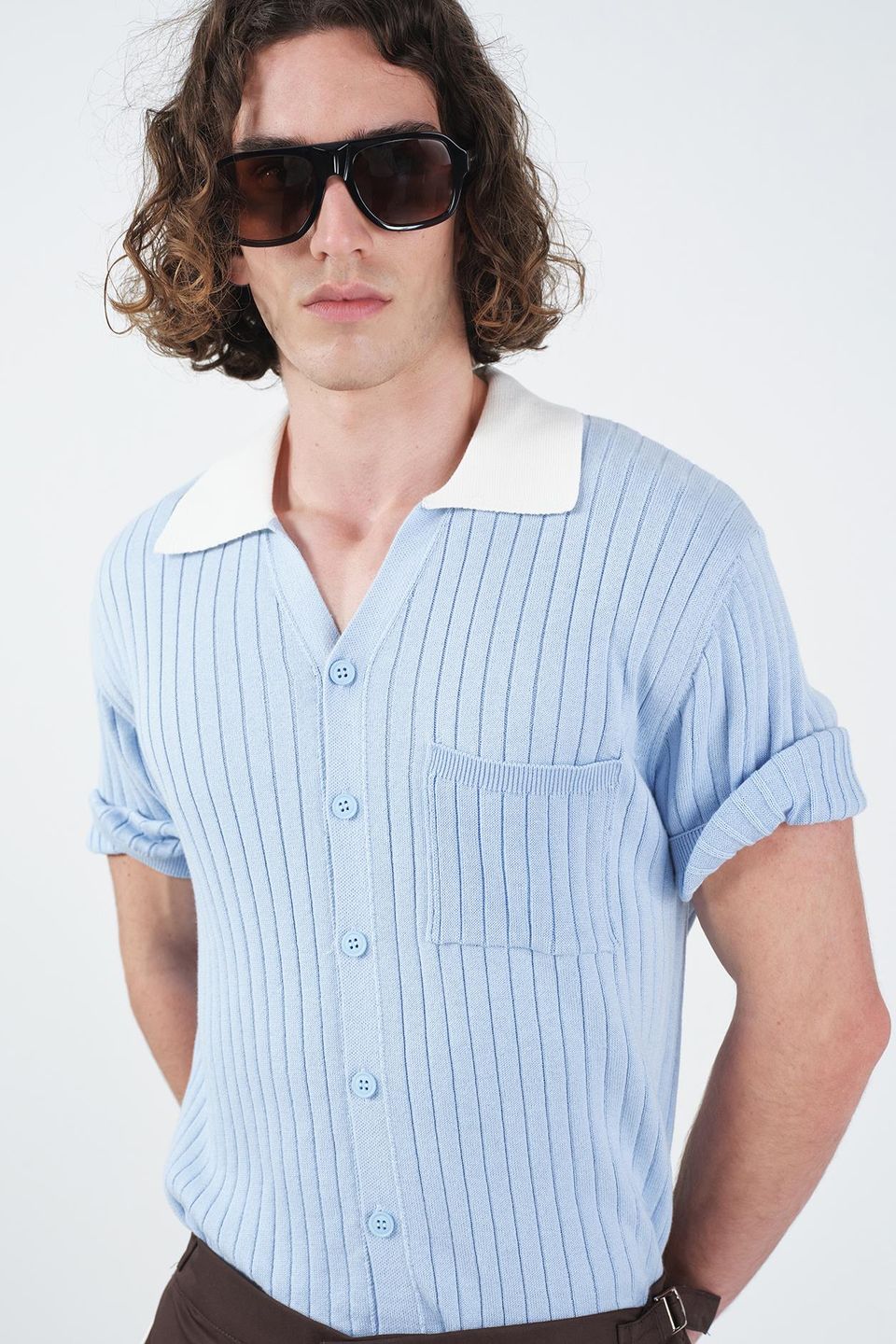 GIESTO Men's Cotton Shirt