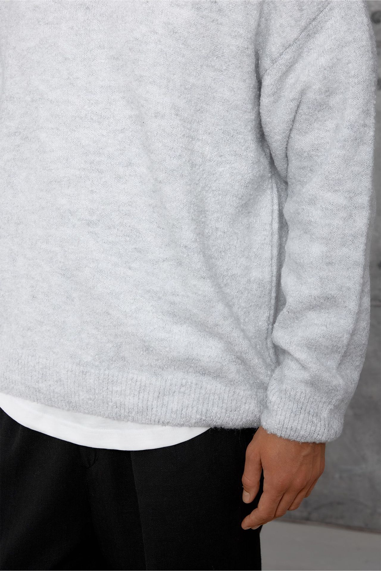 NOMARC Regular Fit Bisiklet Yaka Kazak 3