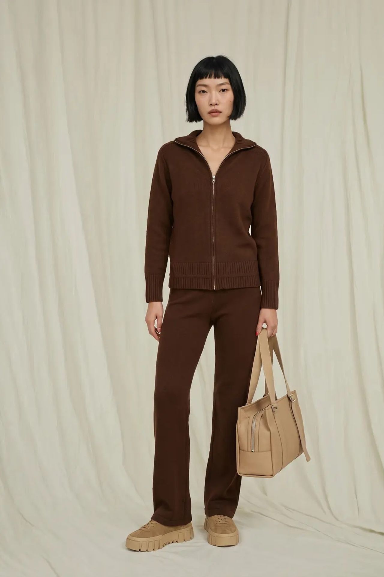 MY FASHION İki Parçalı Örme Takım 3