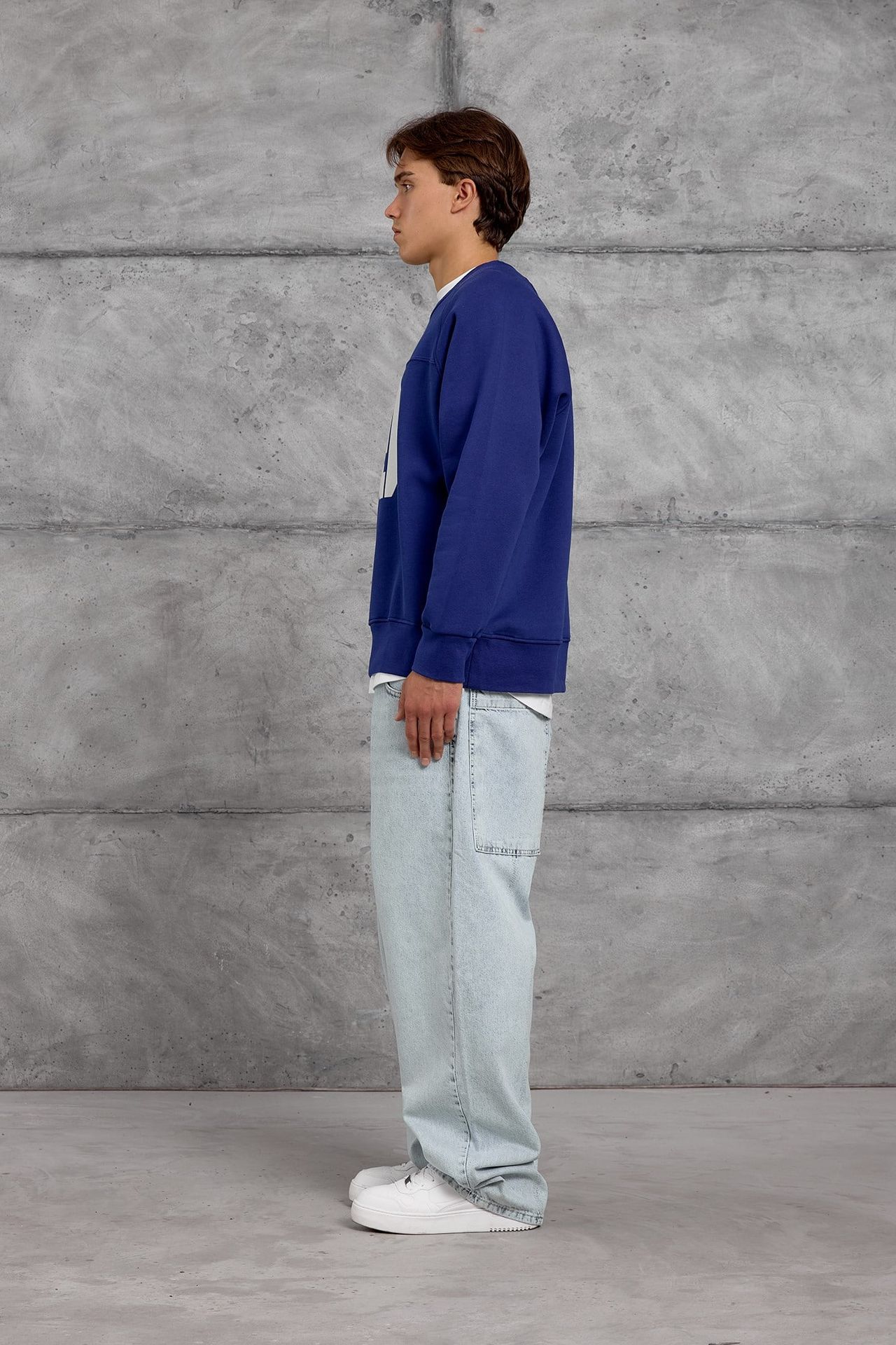 NOMARC Regular Kalıp Bisiklet Yaka Sweatshirt 3