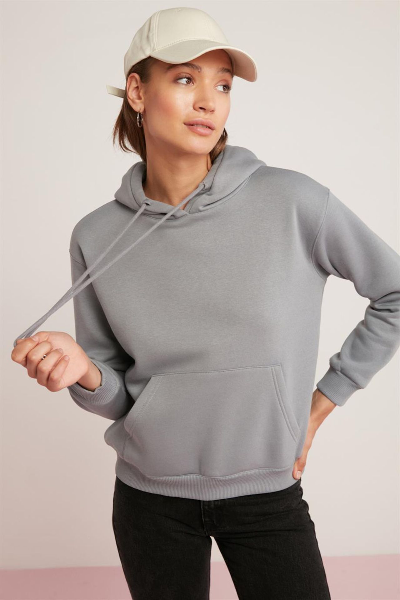 ETHIQUET Relaxed Hooded Pocket Hoodie 5
