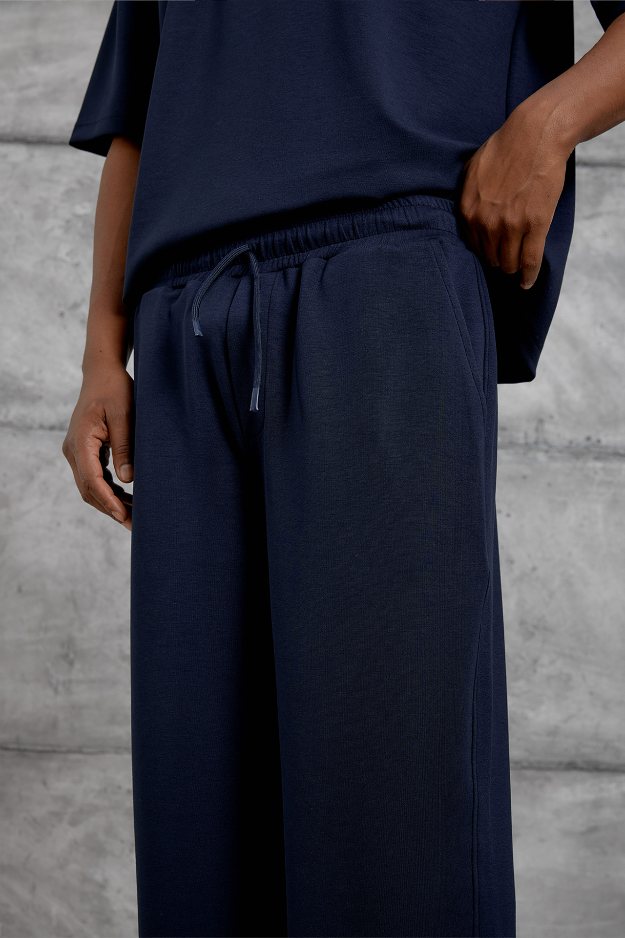 NOMARC Geniş Paça Bağcıklı Jogger Pantolon 3