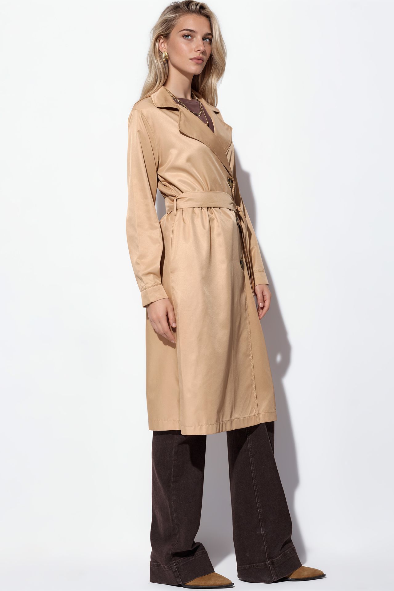 BDART Belted Long Trench Coat 2