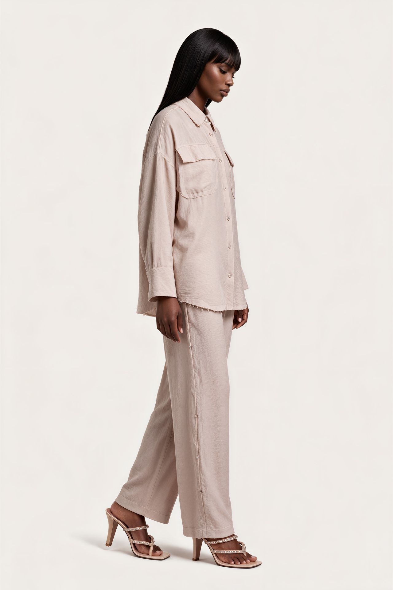 MSN Linen Cotton Suit Set 2