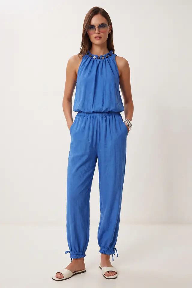 ISTANBUL Women's Halter Neck Two-Piece Coord