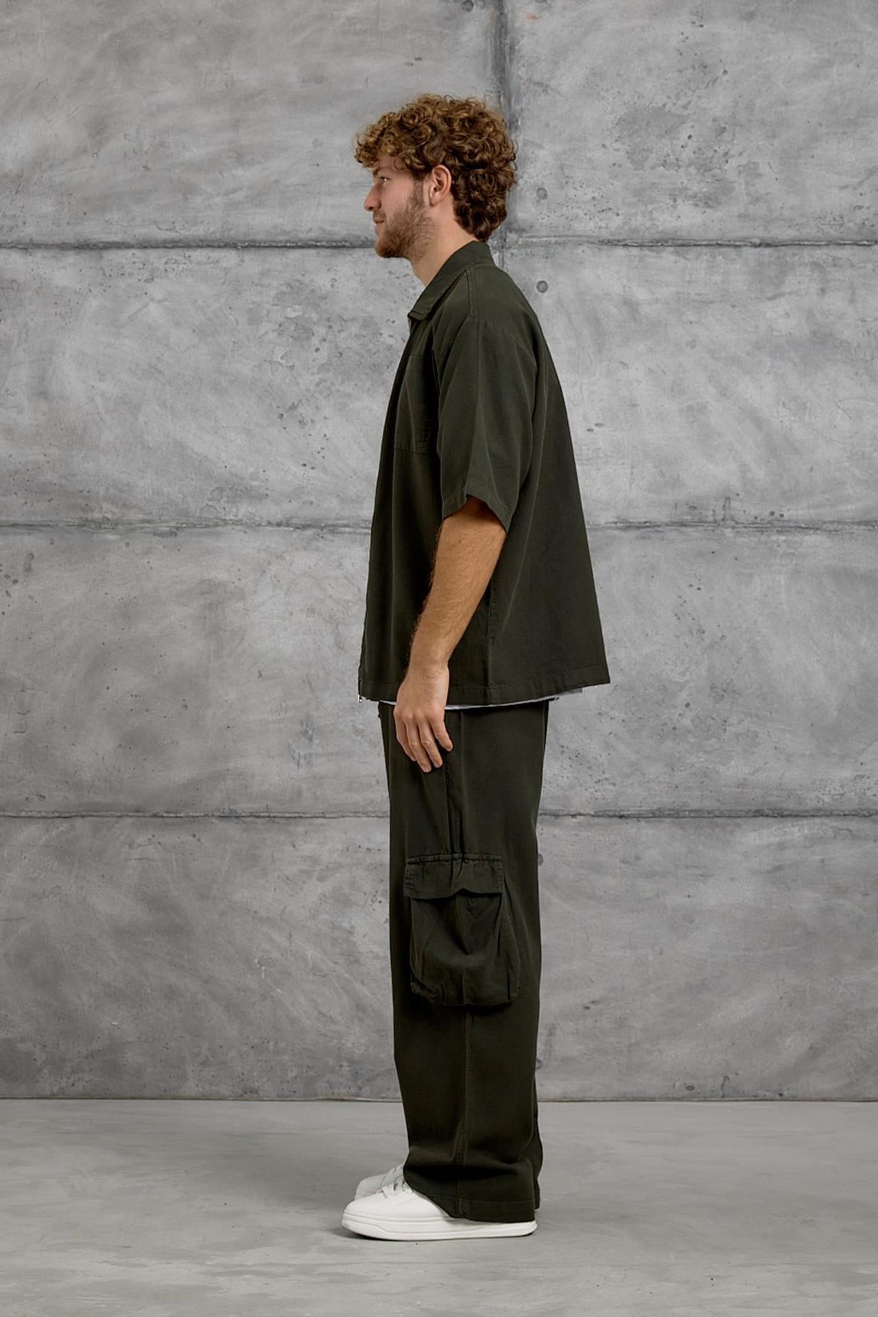NOMARC Gömlek Yaka Oversize Fermuarlı Alt Üst Takım 5