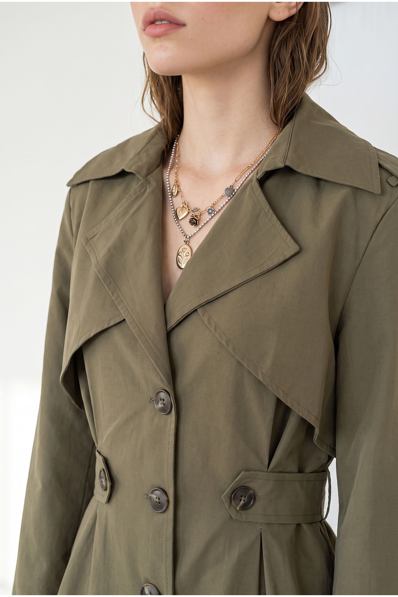 LUCCI Women's Trench Coat 6