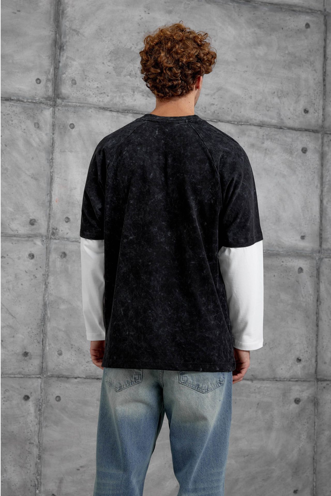 NOMARC Rahat Bisiklet Yaka Uzun Kollu Sweatshirt 3