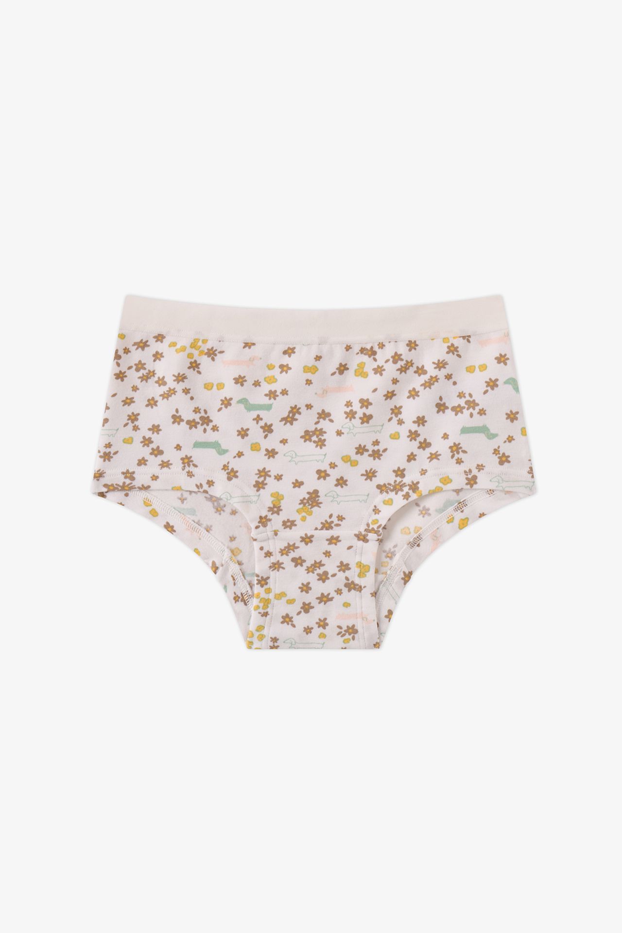 PENTI Girls' Glow Dog Print Hipster Briefs 4