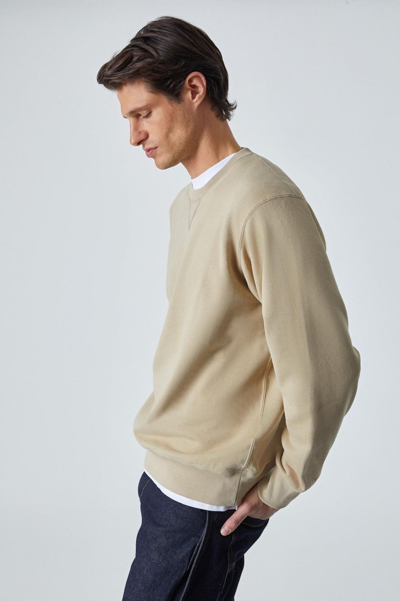 GRIMELANGE Rahat Bisiklet Yaka Sweatshirt 4