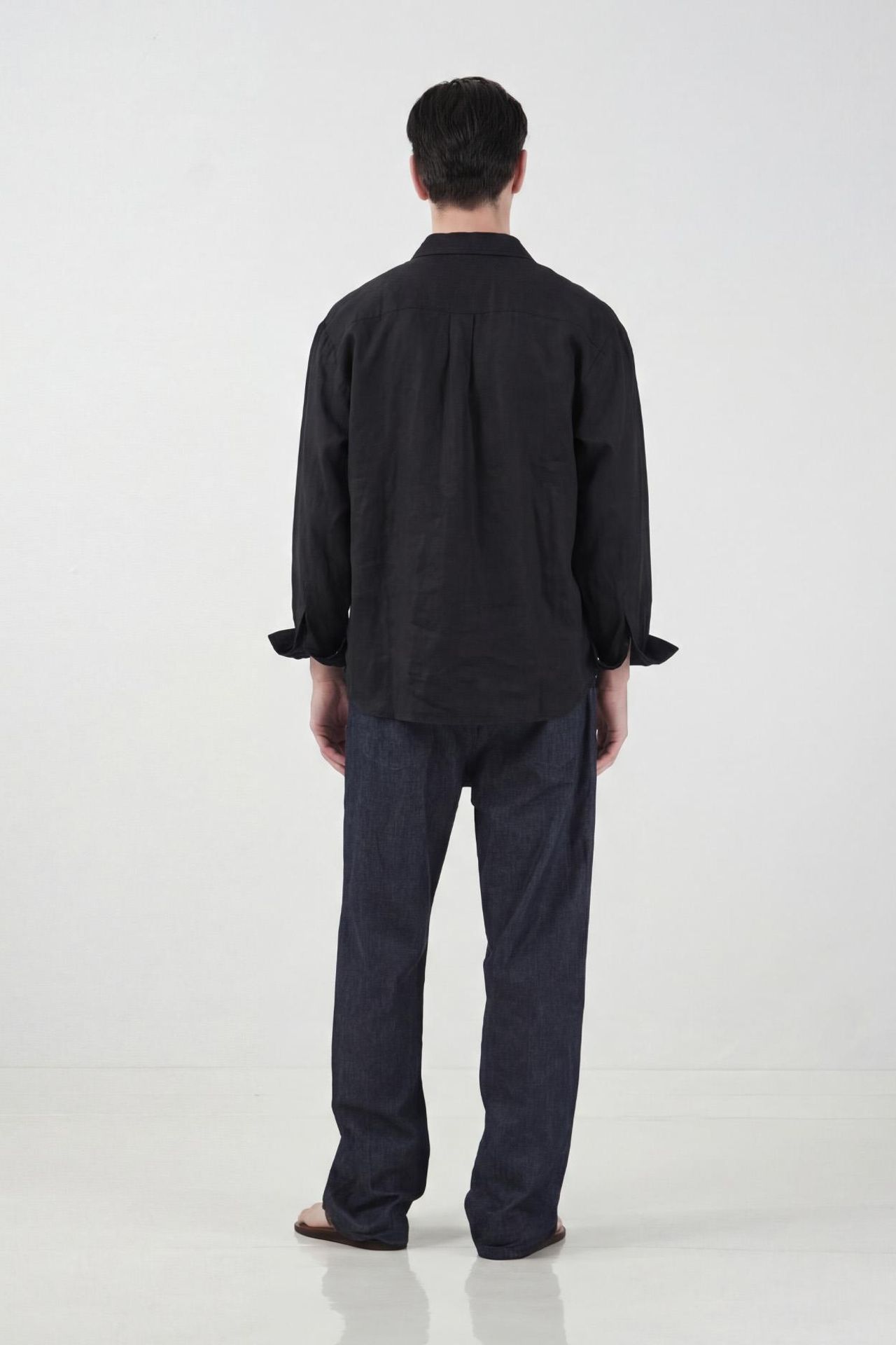 GIESTO Oversized Long Sleeve Button Shirt 3