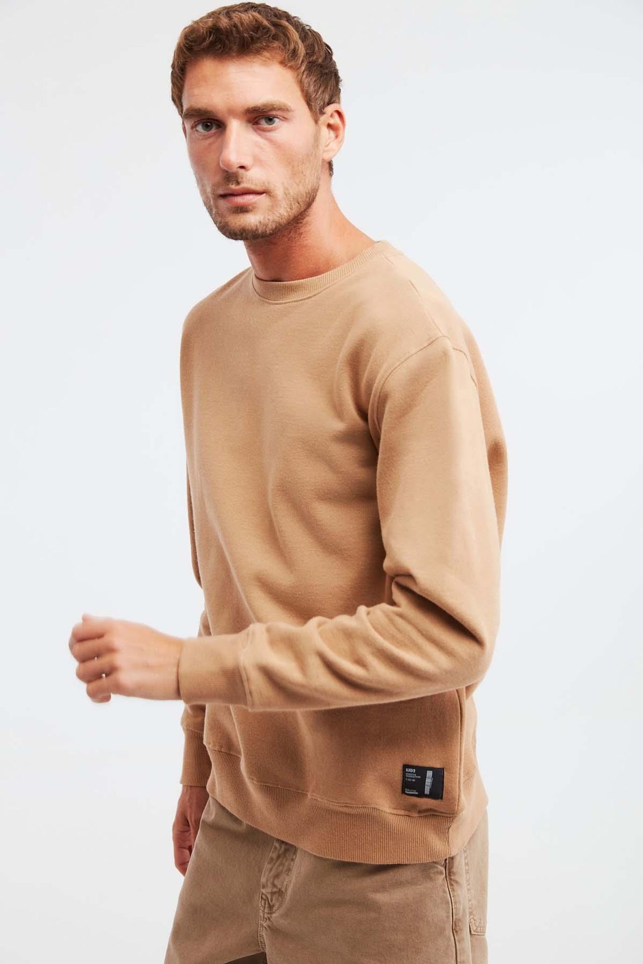 GRIMELANGE Fitilli Bisiklet Yaka Sweatshirt 3