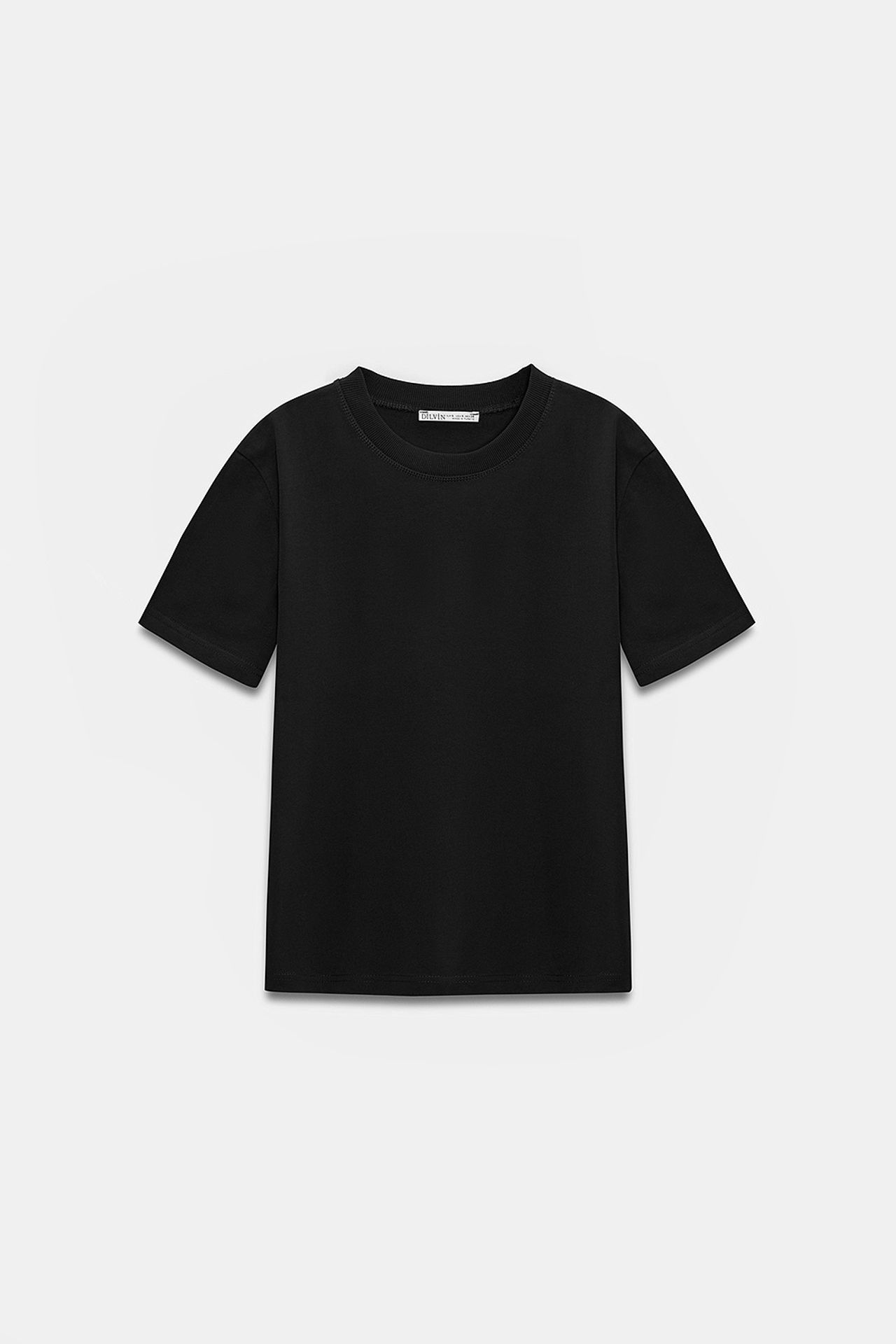DILVIN Women's Cotton Crew Neck T-Shirt 5