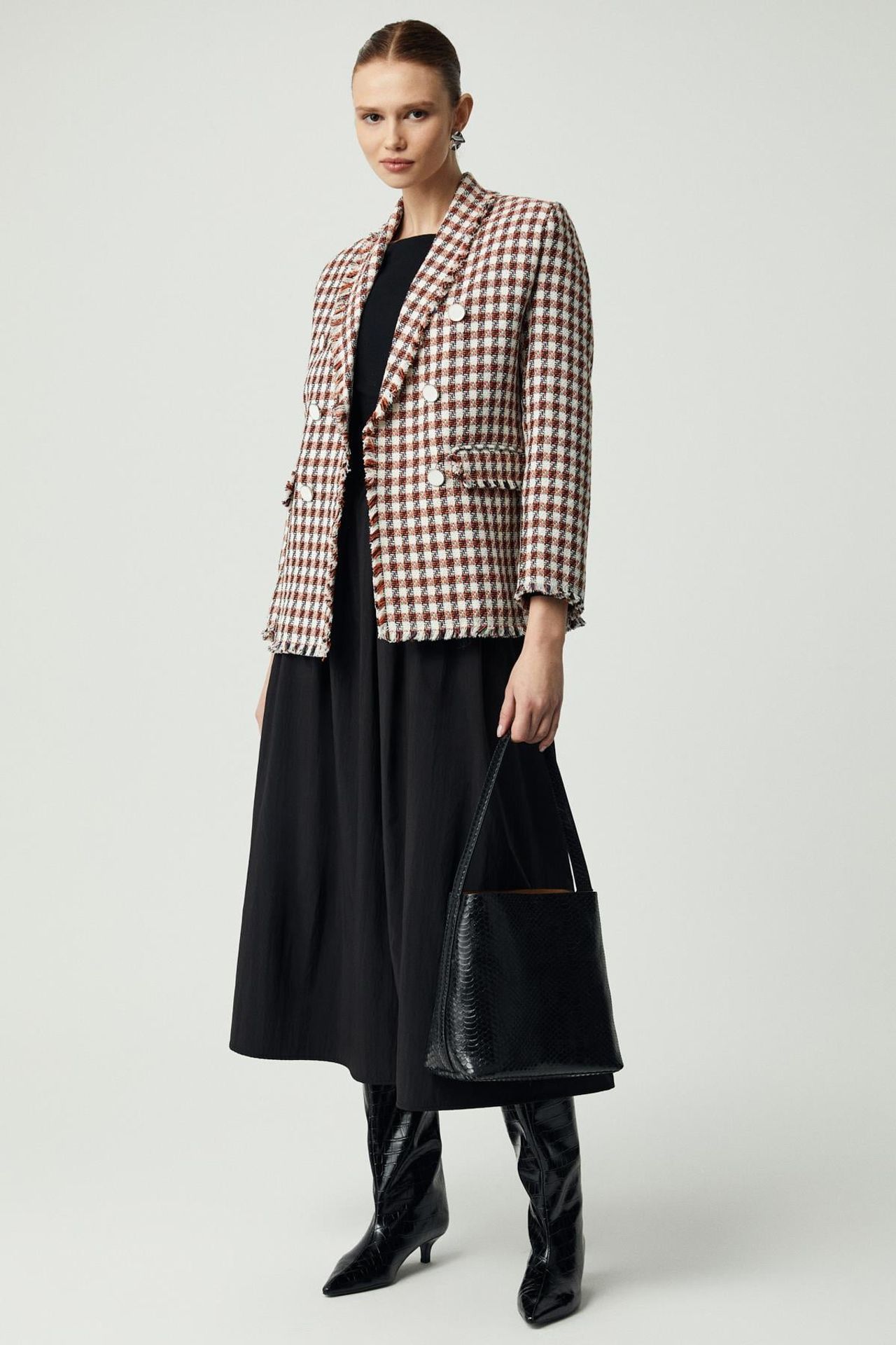 GRIMELANGE Structured Front-Closure Jacket 4