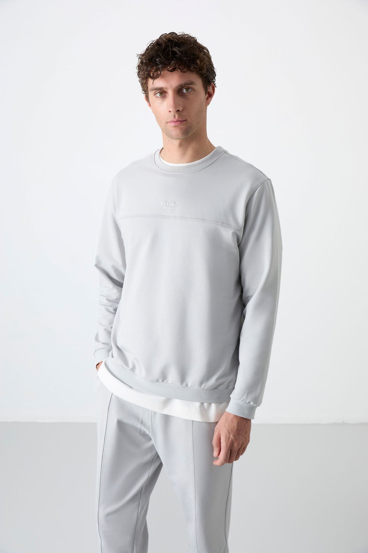 TOMMY Men's Fleece Sweatshirt And Pants Set 2