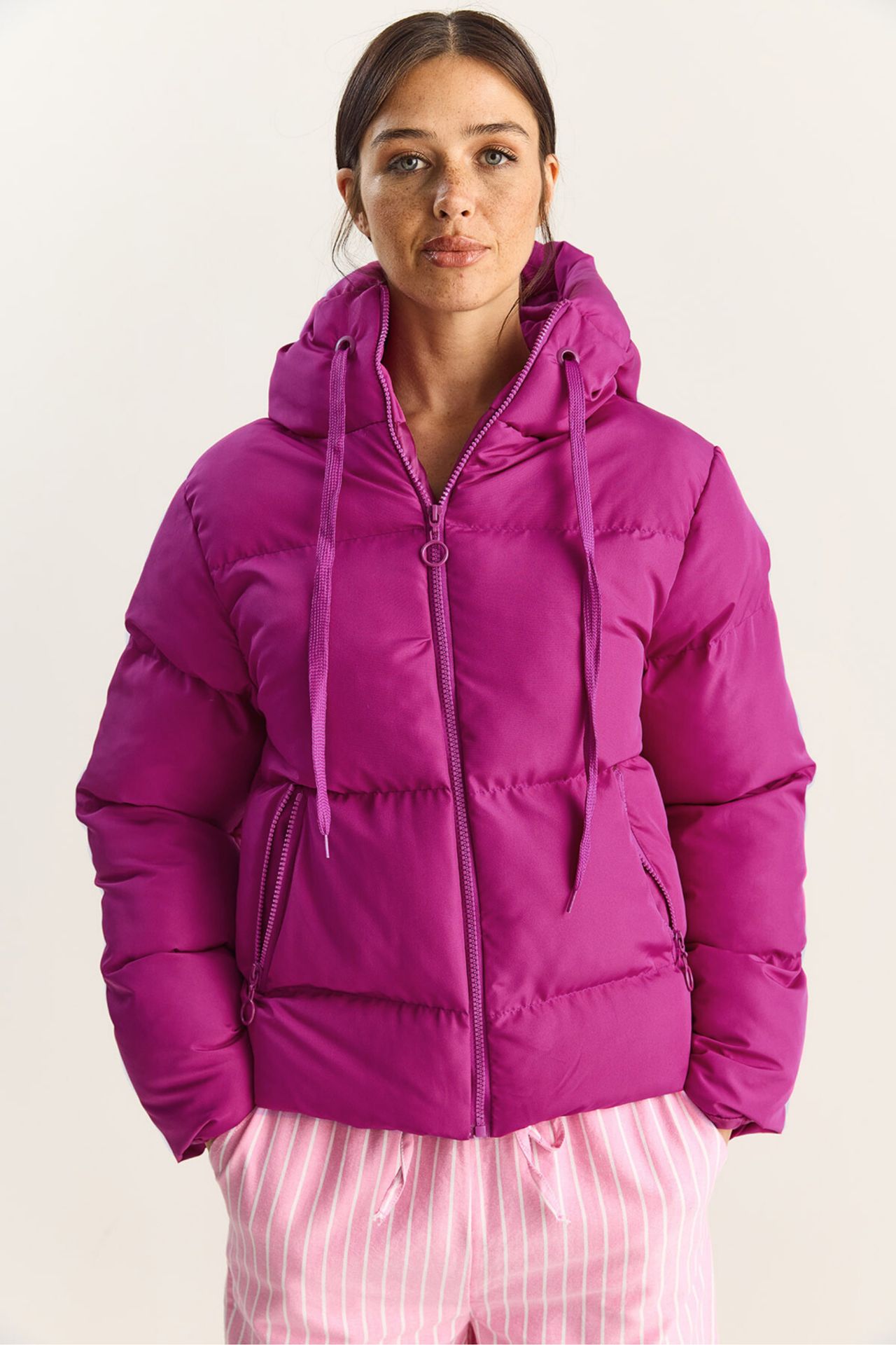 LUCCI Hooded Puffer Coat 5