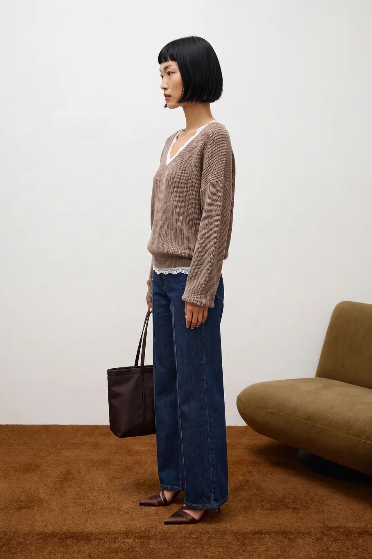 MY FASHION Regular Kalıp Örgü Kazak 4