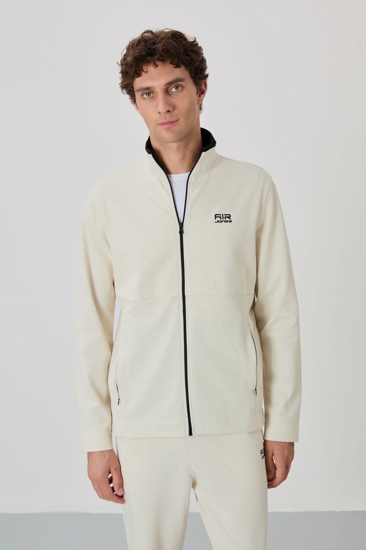 TOMMY Men's Zip-collar Sweatshirt And Pants Set 2