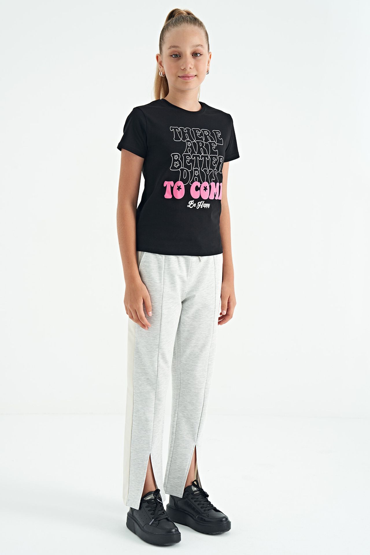TOMMY Youth Unisex Cotton Blend Pants 6