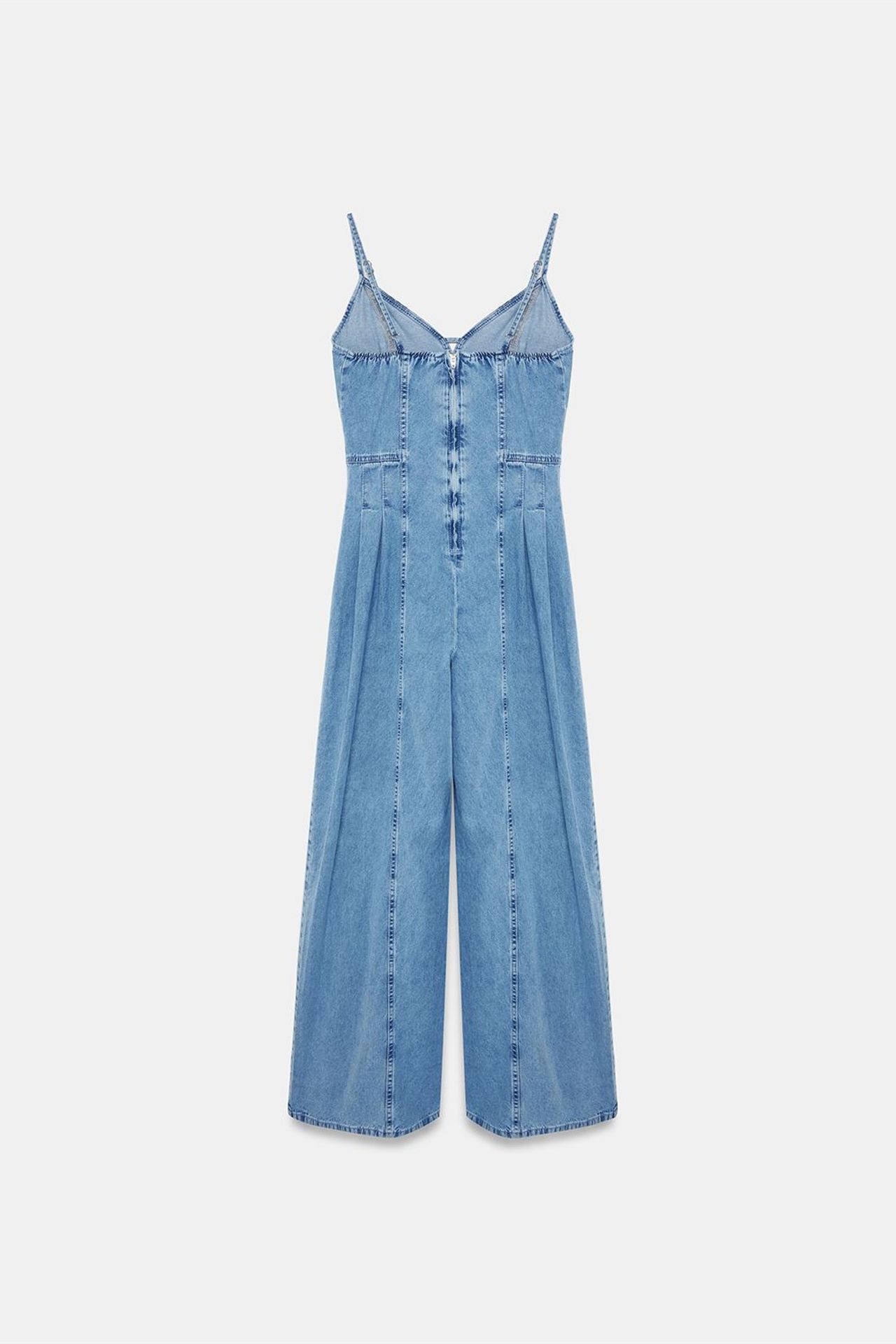DILVIN Wide-Leg Denim Jumpsuit 6
