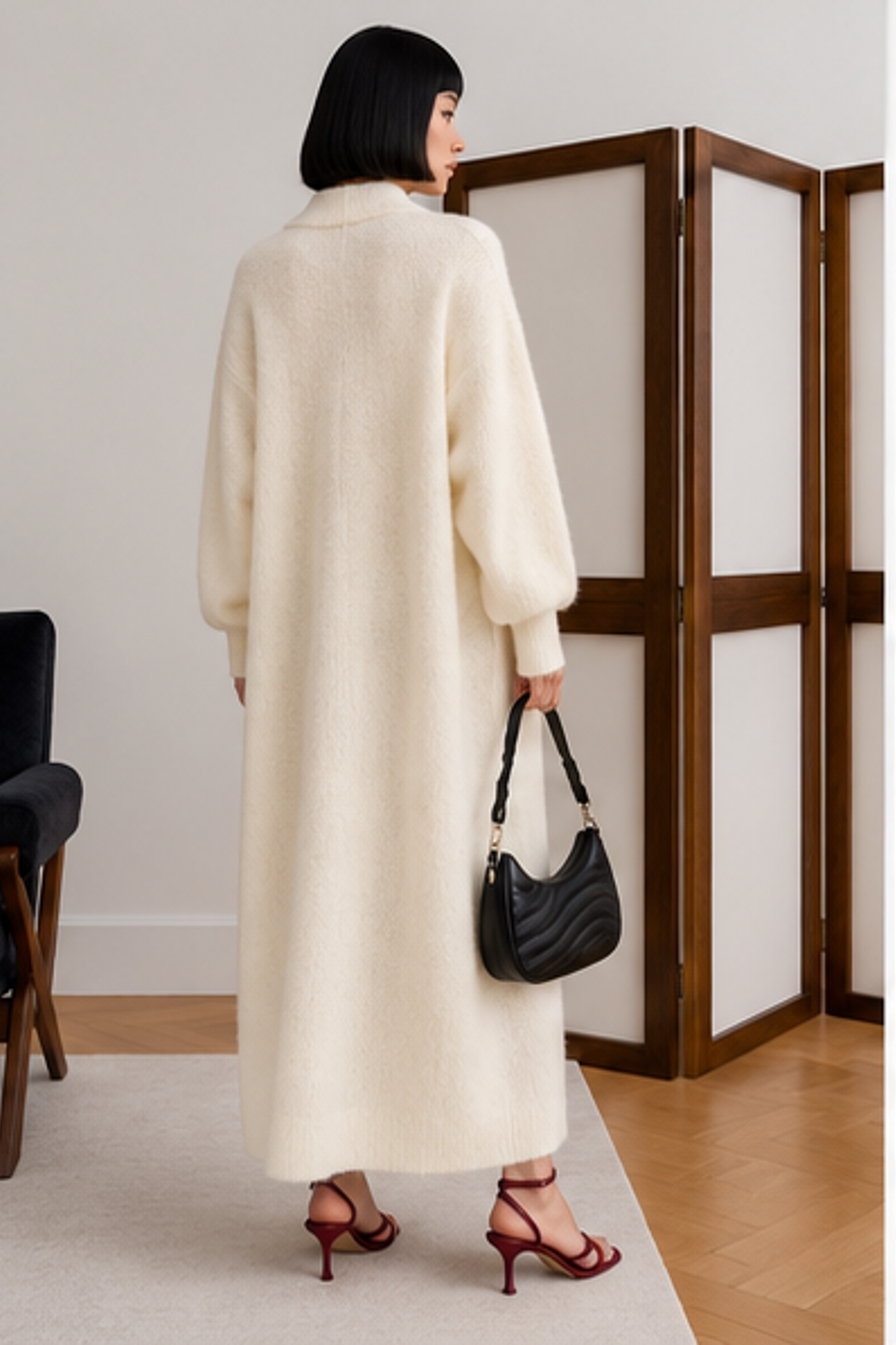 MY FASHION Açık Ön Normal Kalıp Hırka 3