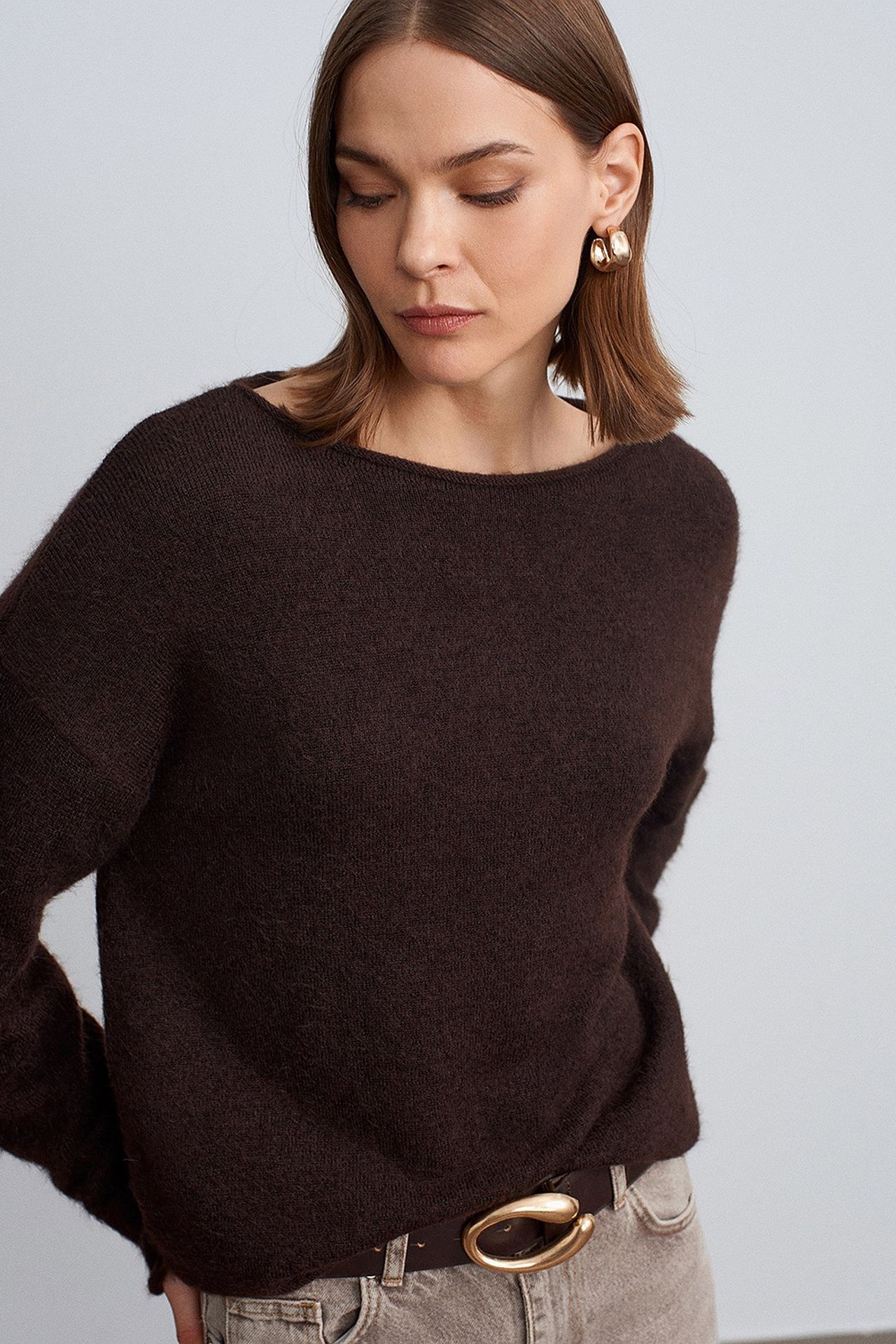 DILVIN Women's Knit Sweater 1