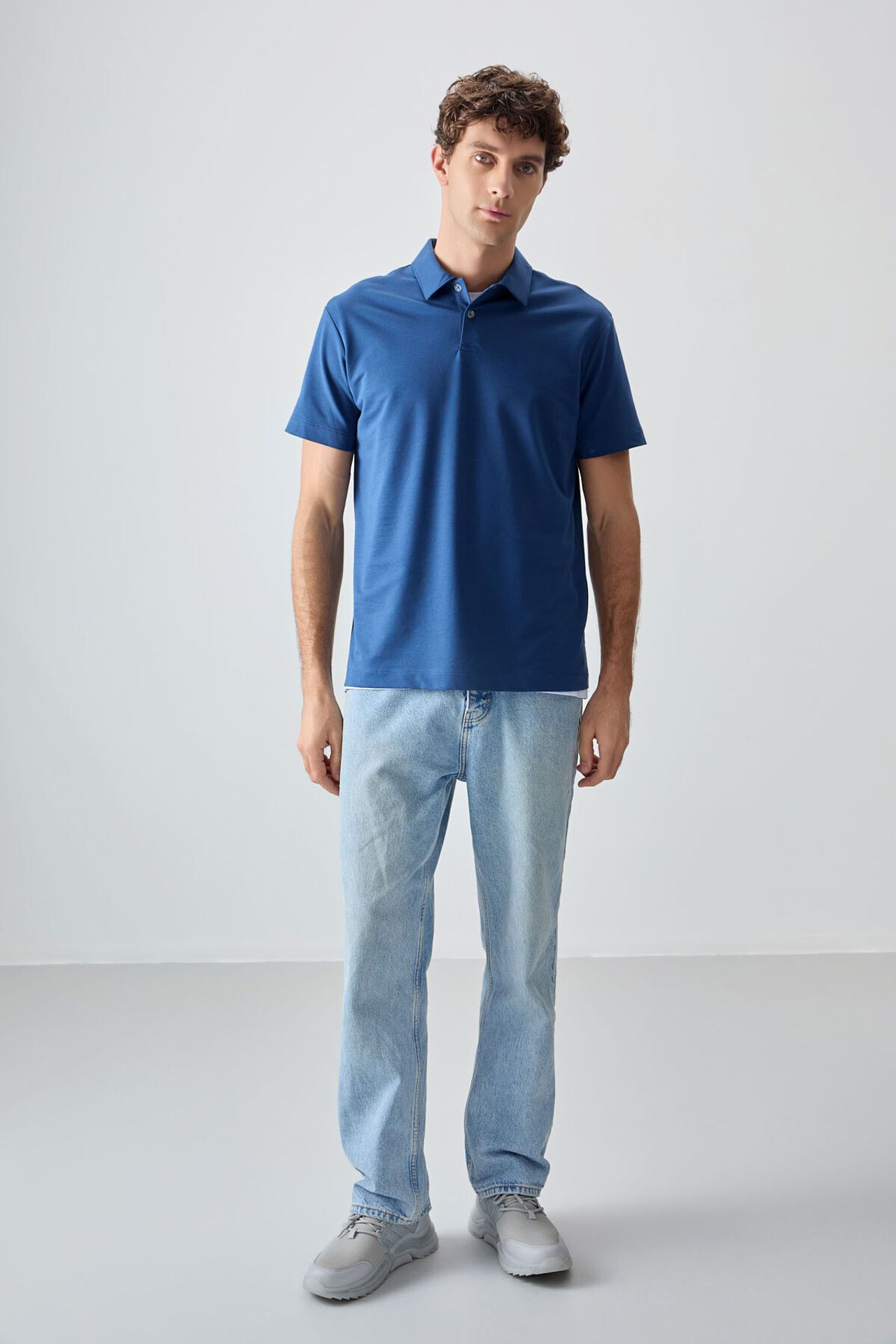 TOMMY Oversized Polo Collar T-Shirt 3