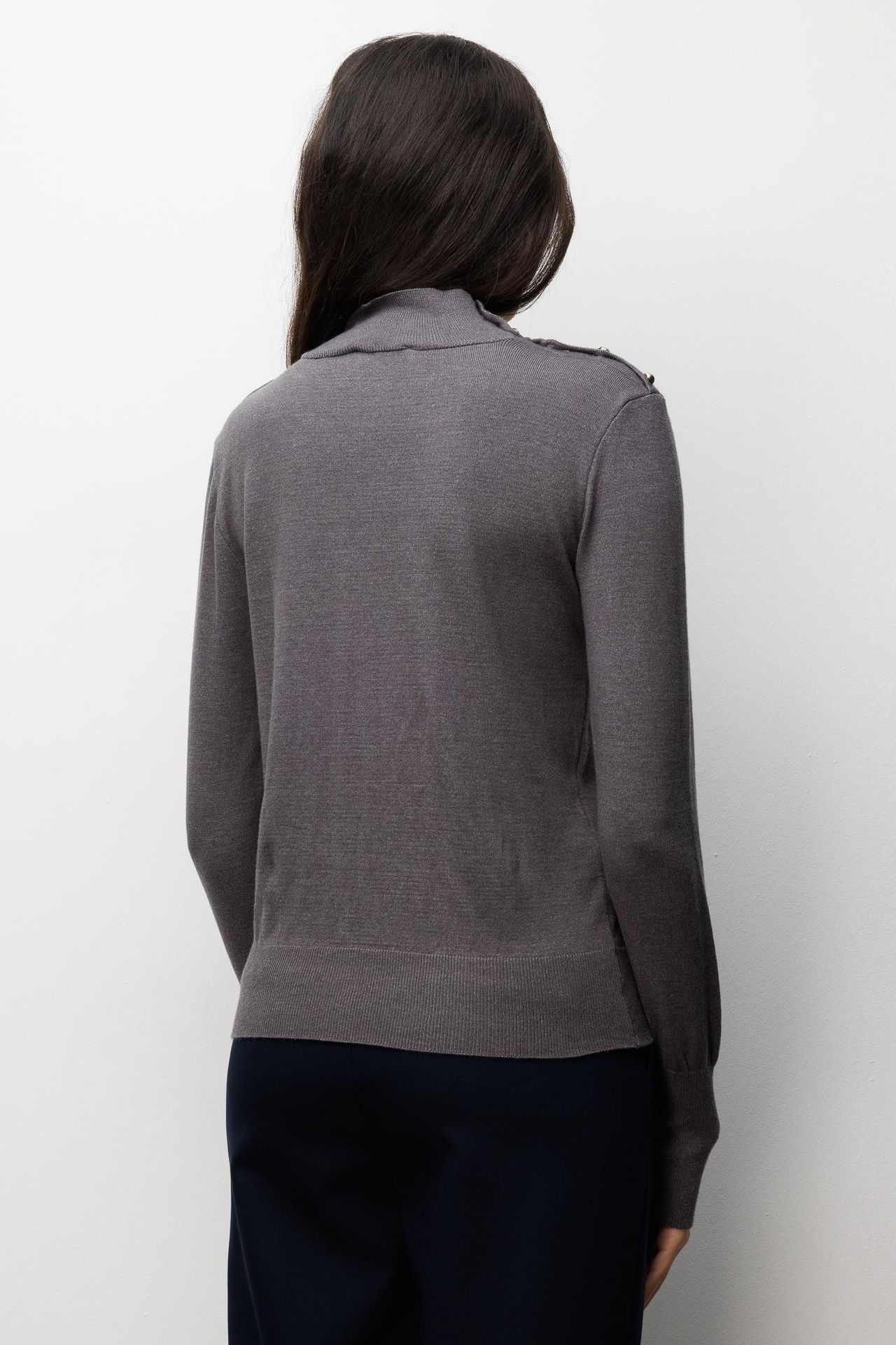 MIXRAY Turtleneck Knit Sweater 5
