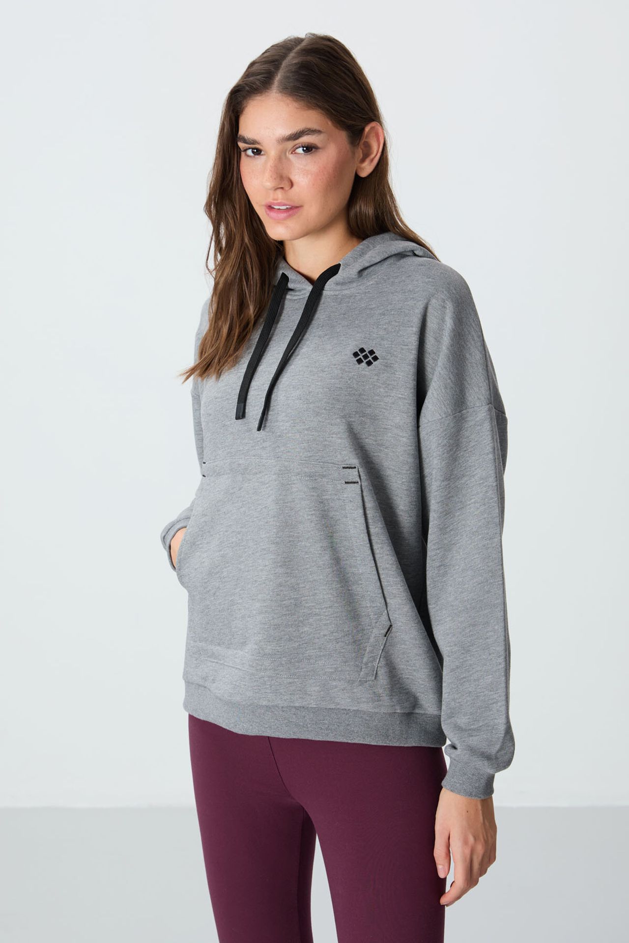 TOMMY Oversized Hooded Sweatshirt With Pocket 1