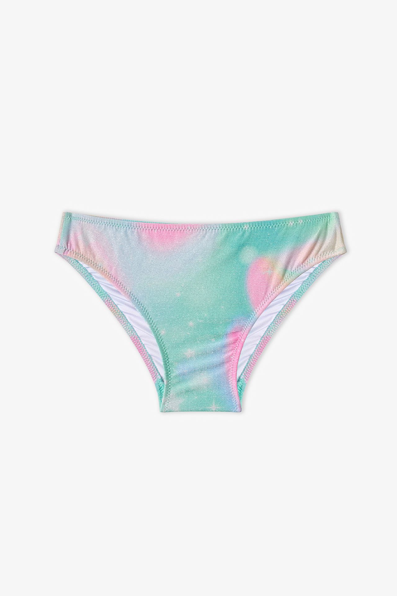 PENTI Girls' Magic Mist Bandeau Floral Print Bandeau Bikini Set 3