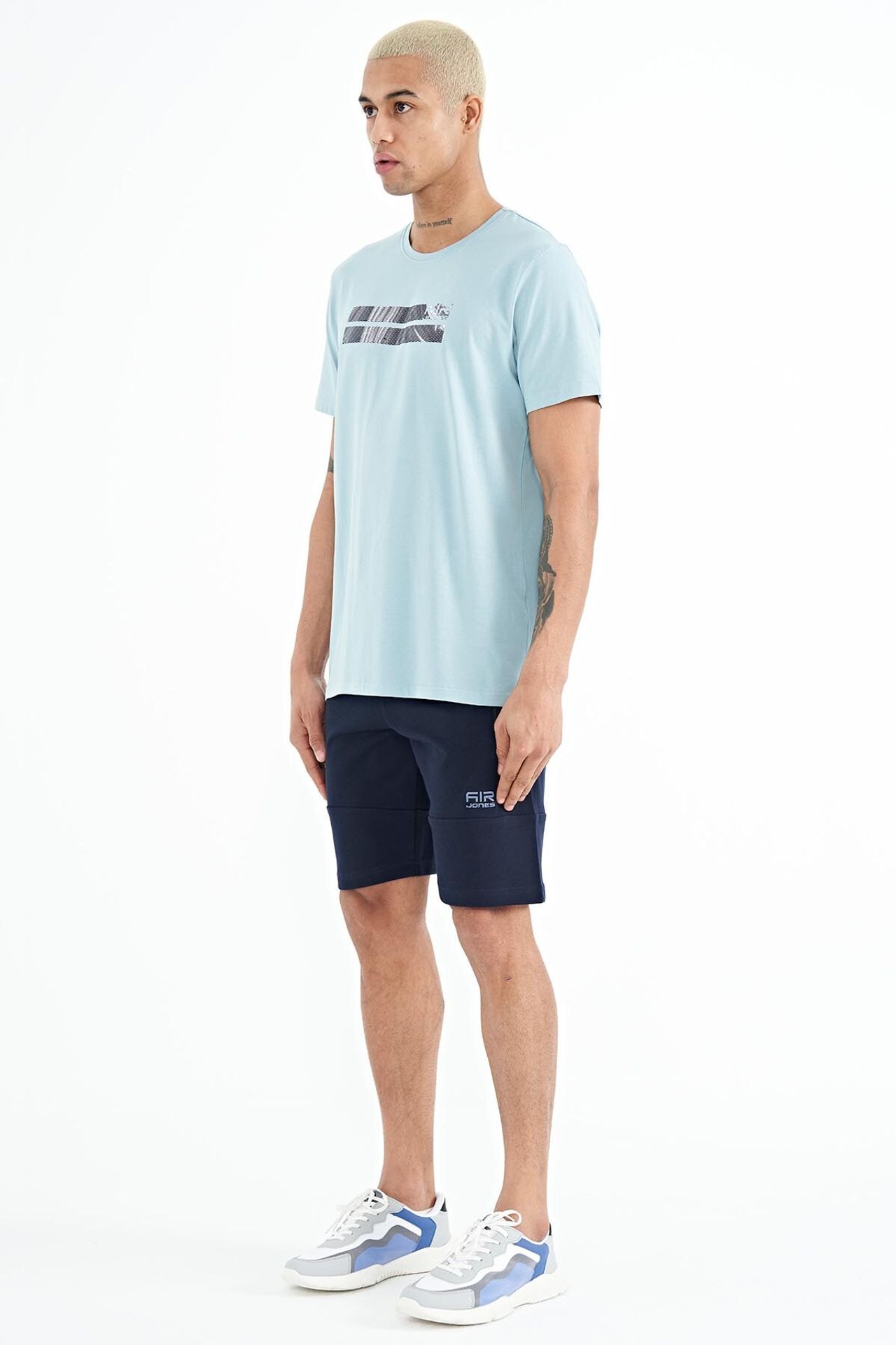TOMMY Men's Solid Knit Sweat Shorts 4