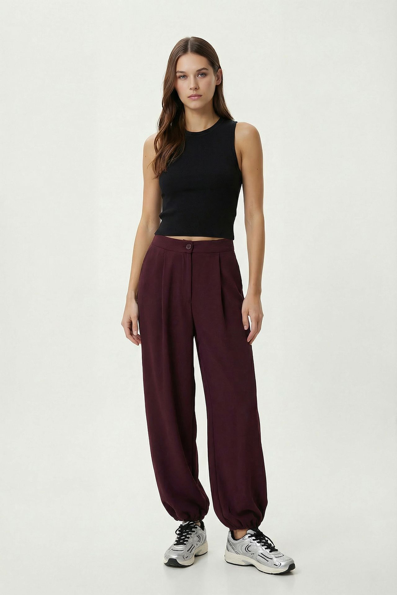 ISTANBUL High Waist Pleated Salwar Pants 2