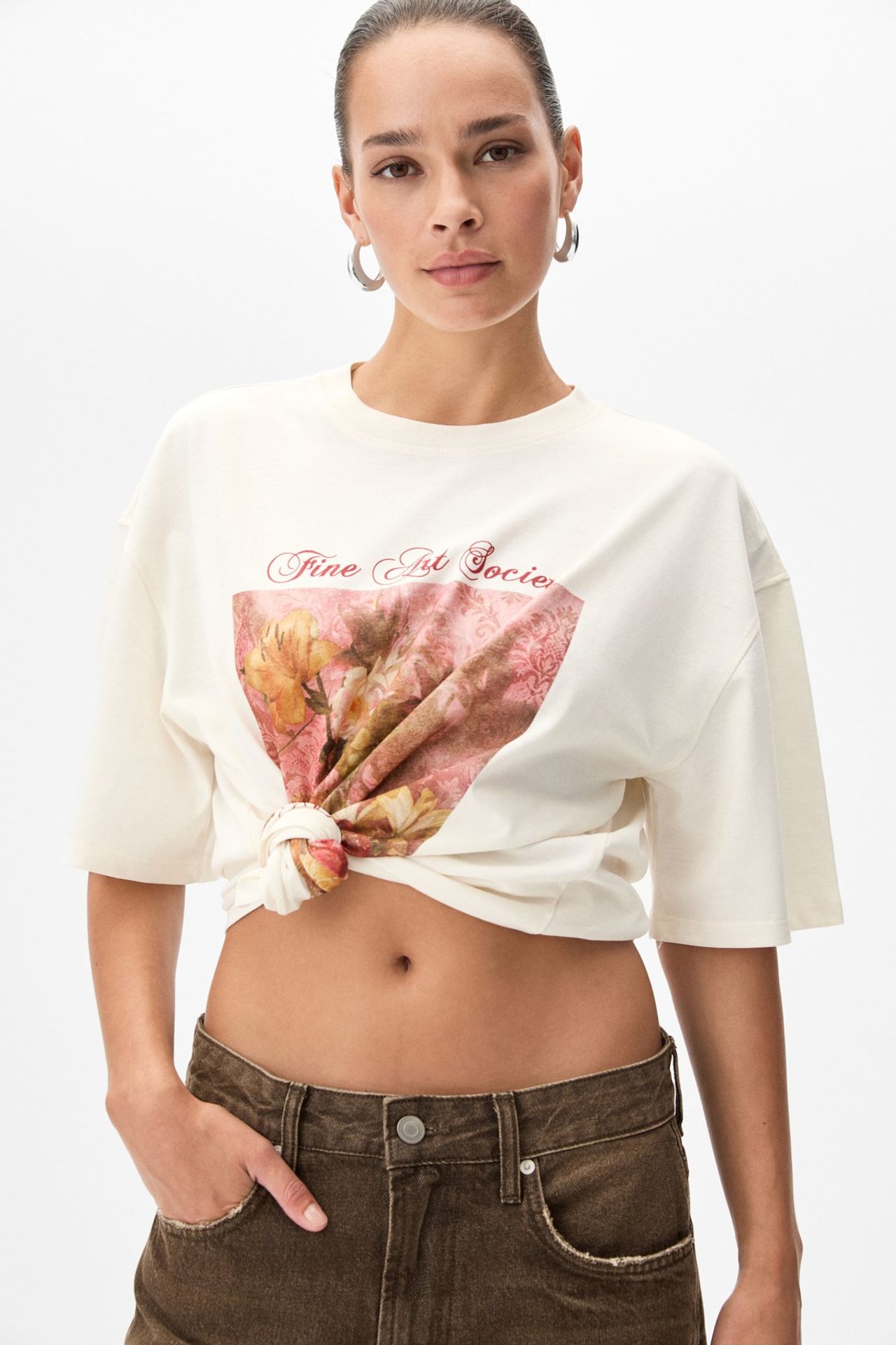 GRIMELANGE Printed Crew Neck T-Shirt 3