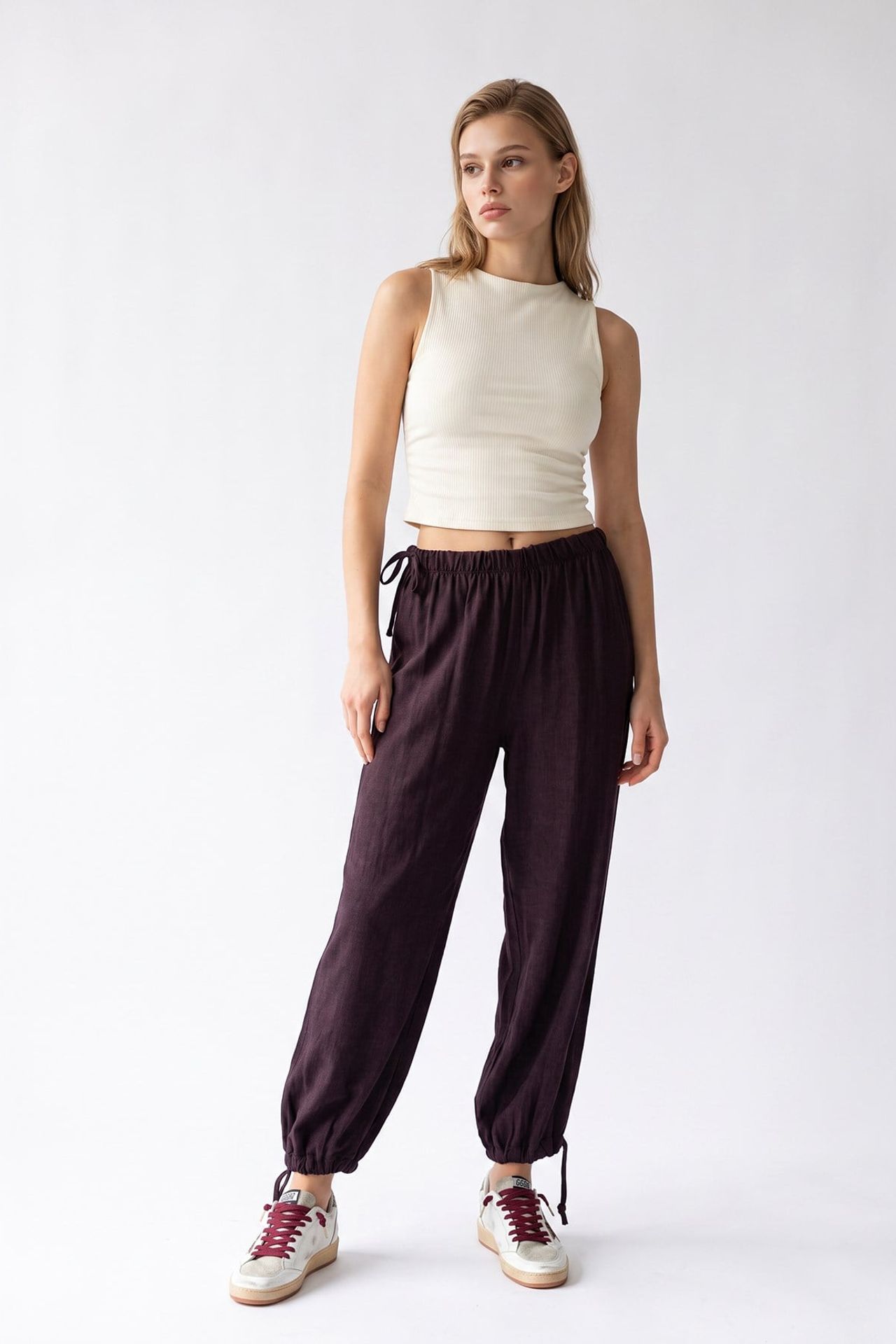 MIXRAY Tencel Straight-Leg Pants 4